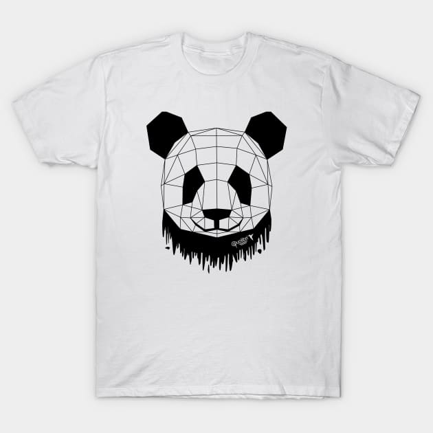 Modern Panda T-Shirt by Quolibri